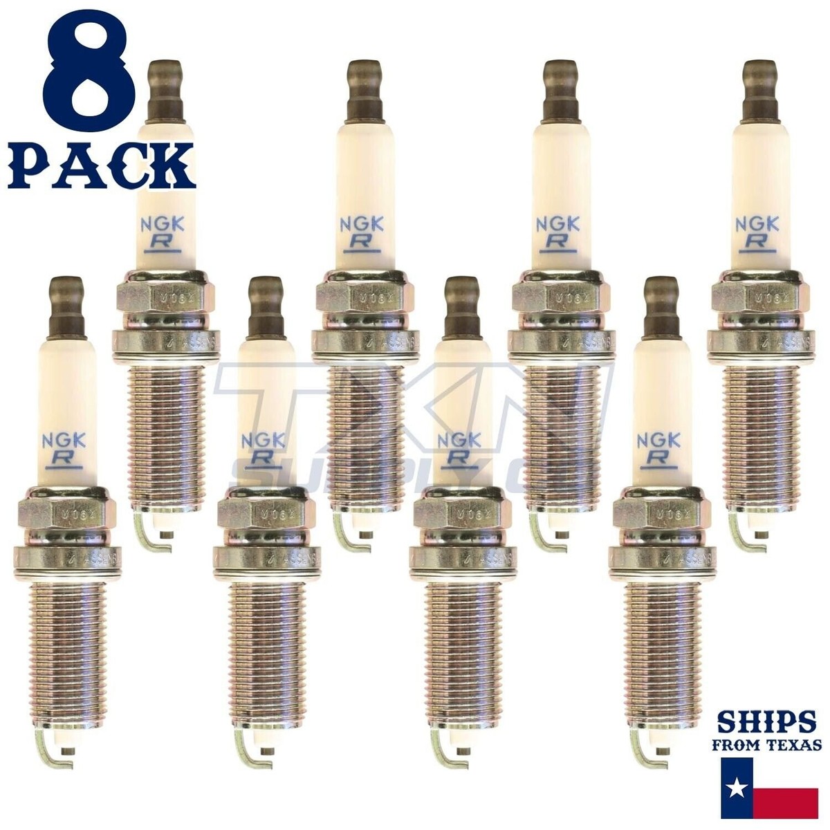 8 Pack NGK Standard Spark Plugs 2009-2013 for Dodge Challenger V8