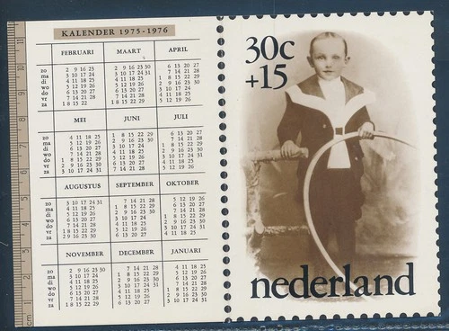XE63278 Netherlands 1974 child welfare FDC used