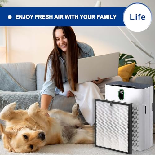 HY4866 Air Purifier Replacement Filter Compatible with MORENTO HY4866, WESTHEY - Picture 7 of 7