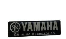 AUTOCOLLANT LOGO AUTHENTIQUE YAMAHA PLASTIFIÉ