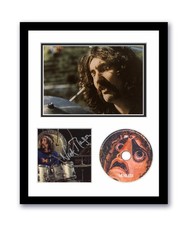 Pink Floyd Nick Mason Autograph Signed 11x14 Custom Framed CD Photo Pompeii COA