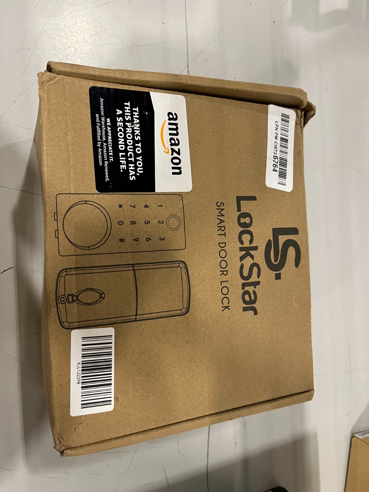 Lockly Bluetooth Fingerprint WiFi Keyless Entry Smart Door Lock (PGD728WSN)