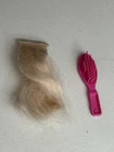 VTG `94 Cut & Style Barbie Attachable Hair Refill Doll Extensions Blonde