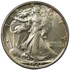 1947-P Philadelphia Walking Liberty Half Dollar 50C Brilliant Uncirculated BU+