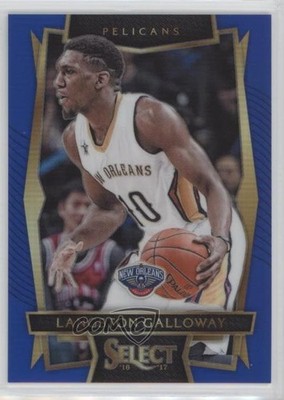 2016-17 Panini Select Concourse Blue Prizm /299 Langston Galloway #16 0l2