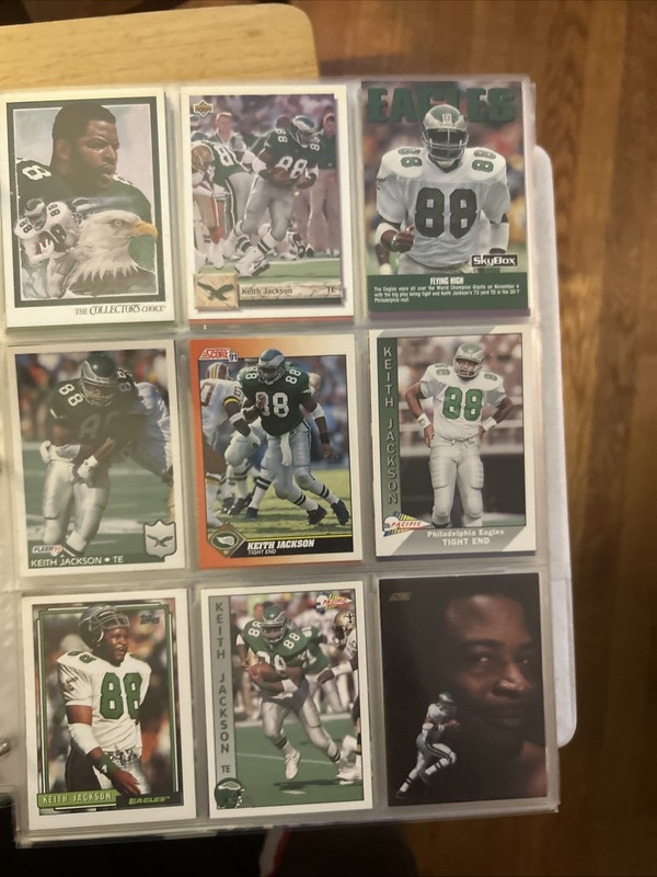 1991 Score - Keith Jackson #371,  ( 20 )Cards