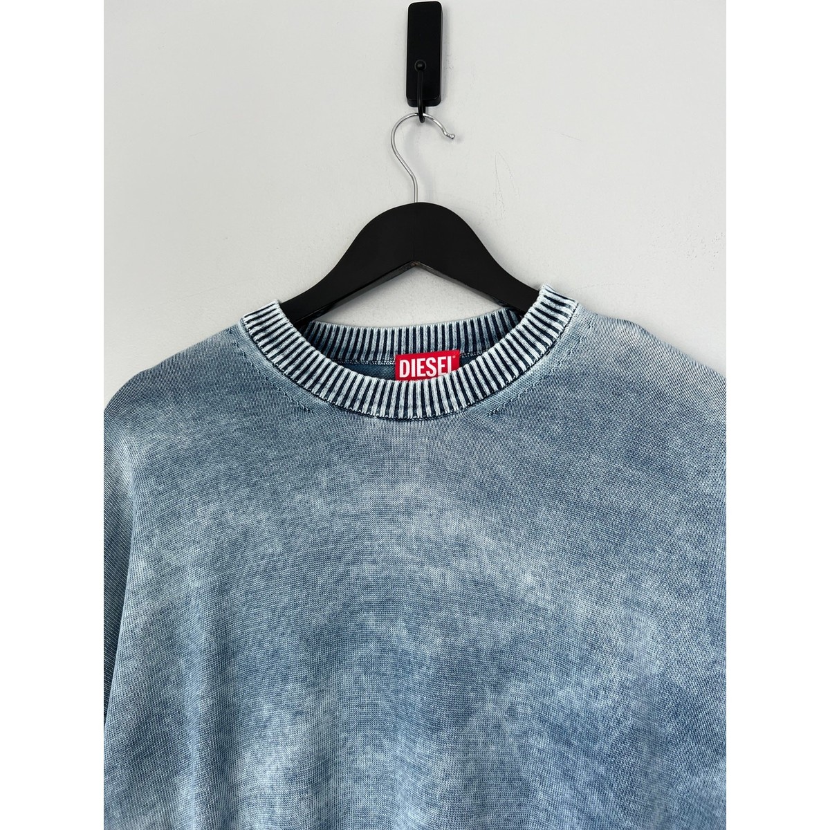Diesel K-Zeros Knitwear Sweater - Size Large - Indigo Blue - NEW