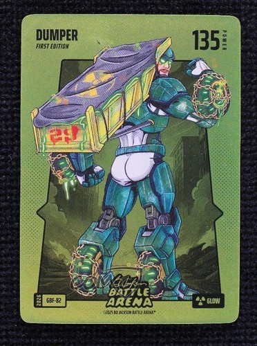 2026 Bo Jackson Battle Arena TCG - The Griffey Set Green Battlefoil Dumper