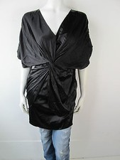 SuperTrash Kleed Dress Dress Jurk Dwarfer Silk Black New S