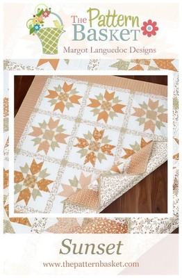 Sunset Quilt Pattern by The Pattern Basket