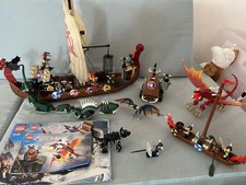 lego vikings 7015 7016 7017 7018 21343 wikinger konvolut mit anleitungen