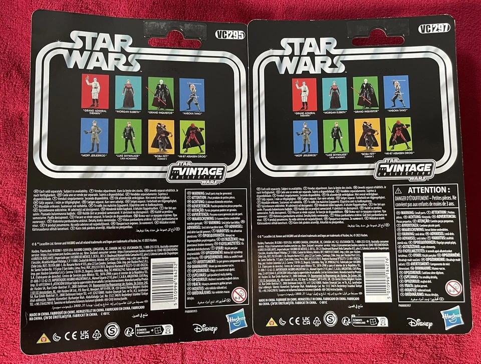 Lote de 6 figuras de acción nuevas de Star Wars de colección 3 3/4” Ahsoka temporada 1 (leer descripción) Foto 4 de 4