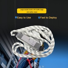 Seilkürzer Halteseil 1,8m Karabiner Kletterausrüstung Baumpflege Fallschutz