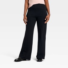 Women's High-Rise Ponte Pull-On Pants - A New Day