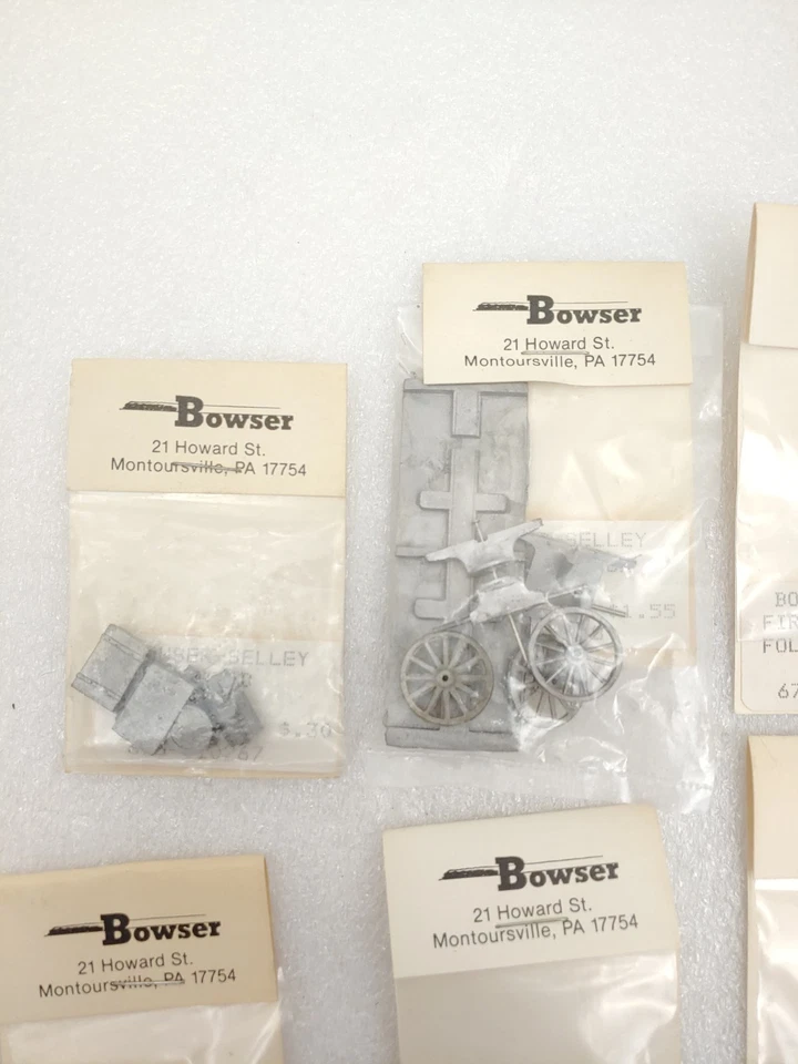 Browser O Scale Pewter Figures And Accessories 17 Kits 12 Loose - Image 4 of 4