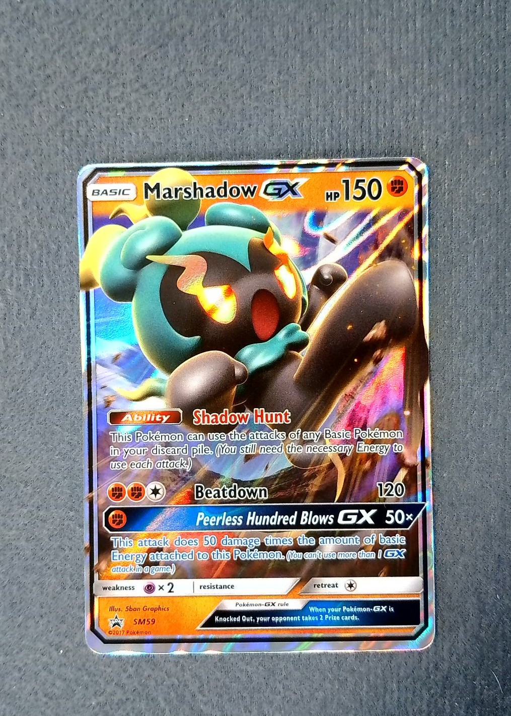 Marshadow-GX SM59/-- SM Black Star Promos Promo LP