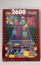 NEW KLAX ATARI 2600 7800 2600+ CX26192 SEALED COMPLETE PAL last 2600 Game made
