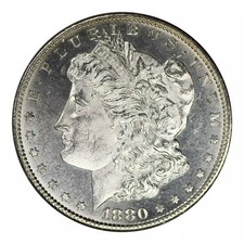 1880-S Morgan Dollar Mint State Condition Proof Like
