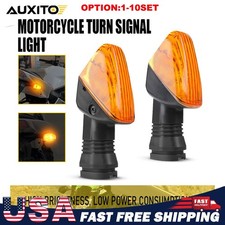 Front Turn Amber Signals Blinker Lights For Kawasaki Ninja Zx-10R 2008-17 2-20X
