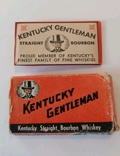 Vintage Kentucky Gentleman Bourbon Advertisin...