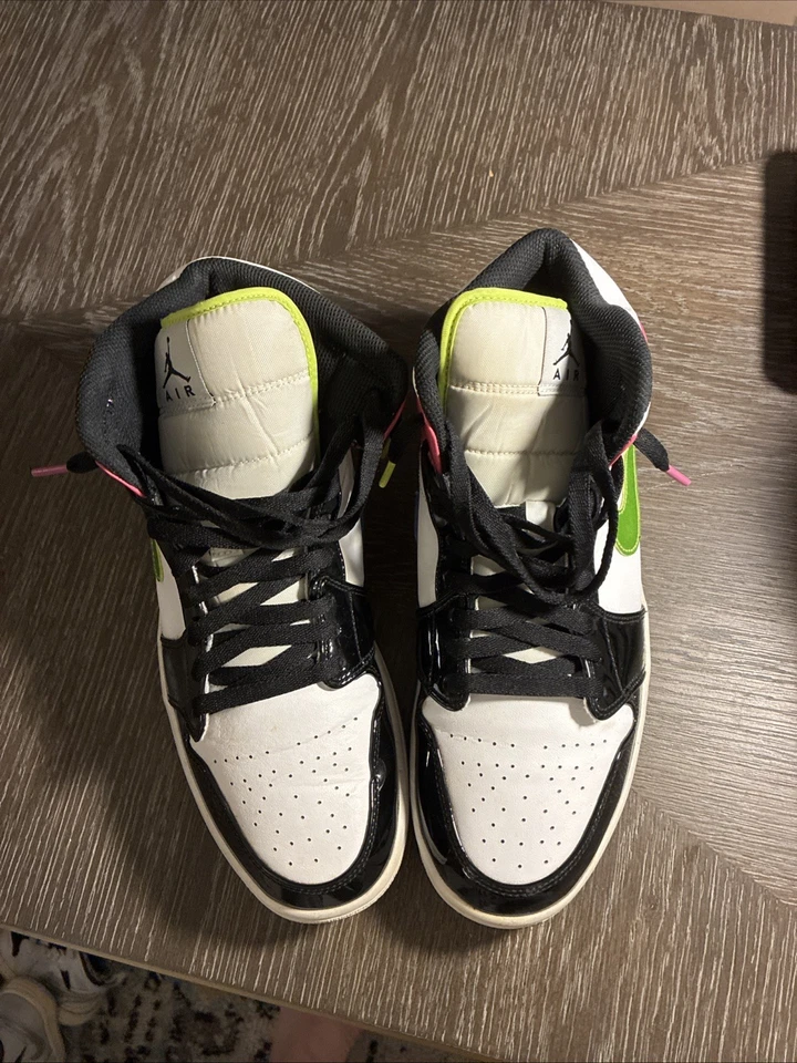 Zapatos Air Jordan 1 SE Mid Cyber Active Fucsia - Talla 11 Foto 3 de 4