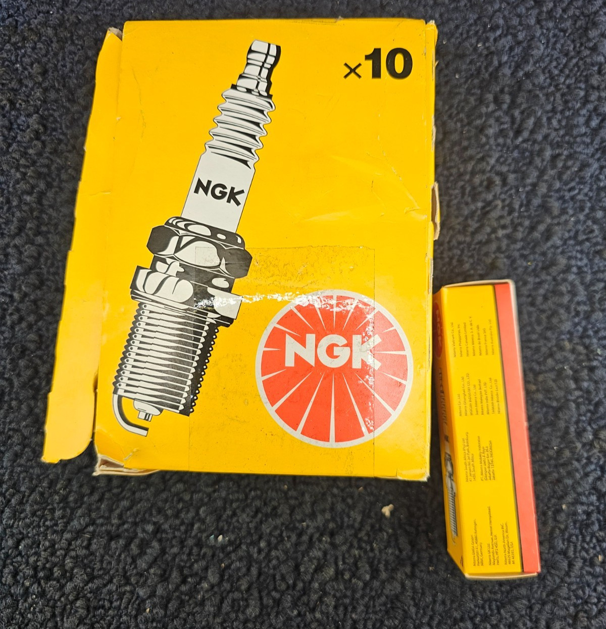 QTY 10 NGK BPM8Y 5574: Spark Plug Fits CJ6Y 858 90114 2976