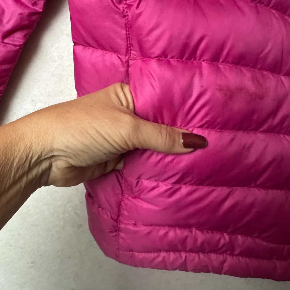 Chaqueta Marmot Talla Grande Niñas Rosa Plumón de Pato 700 Relleno Aislado Abrigo Abombado Foto 3 de 4