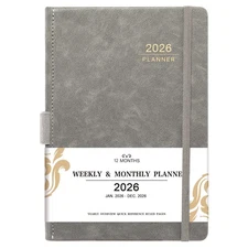 2026 Planner - Weekly Monthly Calendar from January - December 2026, 5.85'' x...