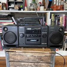 Sony CFD 440 Boombox AM/FM CD Cassette Player...