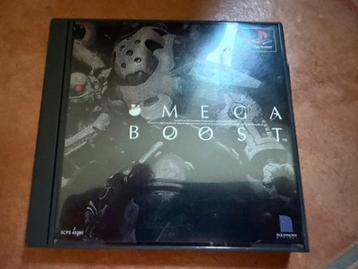 Omega Boost PS1   Sony Playstation 1  JAP CIB OVP Anleitung  und Spine  shmup