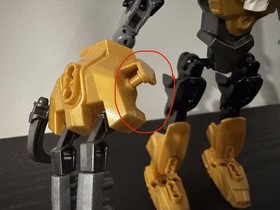 LEGO HERO FACTORY 2143 Rocka 3.0 Incomplete Missing One Psc. - See Desc