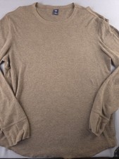 GAP Mens Brown Thin Long sleeve Jumper Large