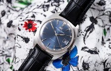 IWC Automatic Watch - Ref. 1827 - Cal. 8541B Pellaton - Blue Sunburst - 1970s