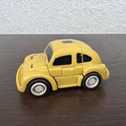 Vintage Goldbug 1986 G1 Transformers Hasbro Figure Pull Back Bumblebee Working!