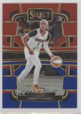 2024 Panini Select WNBA Concourse Red & Blue Prizm 79/399 Jordin Canada #93 02v3