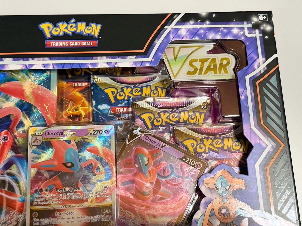 Pokemon Deoxys VMAX & VSTAR Battle Box Trading Card Game Set | eBay