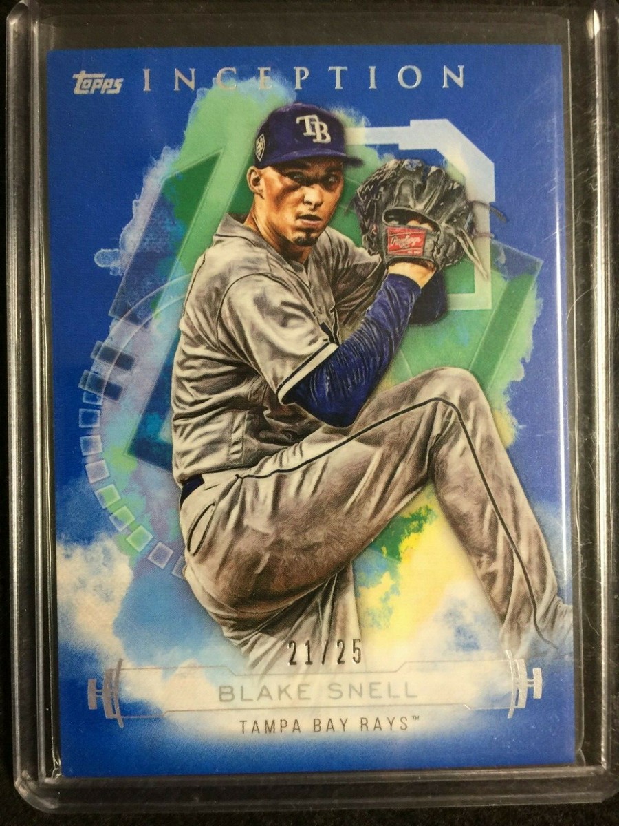 2019 Topps Inception Blue 21/25 Blake Snell #41 Tampa Bay Rays | eBay