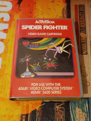 Spider Fighter (Activision 1984) ATARI 2600 VCS (Modul, Manual, Box) works 8-bit
