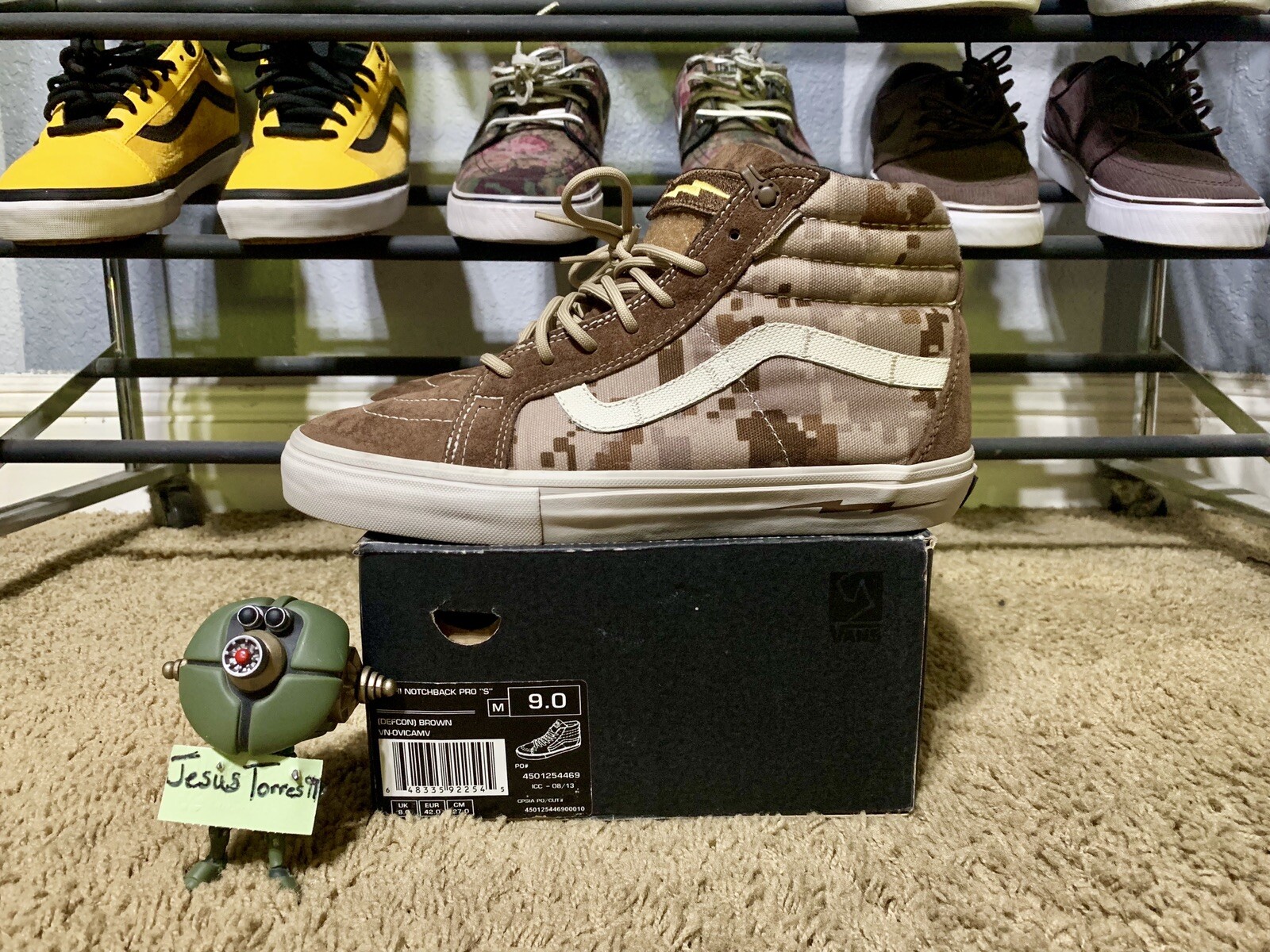 vans syndicate sk8 hi notchback pro s defcon brown