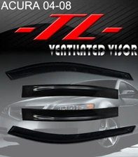 Smoke 2004-2008 TL Window Deflectors Visor Vent Rain/Sun/Wind/Snow Guard
