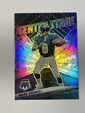 2021 Panini Mosaic #CS28 Mark Brunell Center Stage Prizm Silver