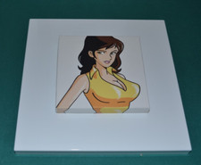 QUADRO Serie Lupin III Mini 28x28 Fuijko 15x15 Salvadori Arte