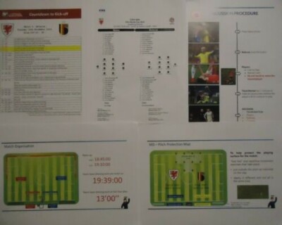 Countdown Line-ups UEFA Qualifiers 16.11.2021 Wales - Belgium Belgien