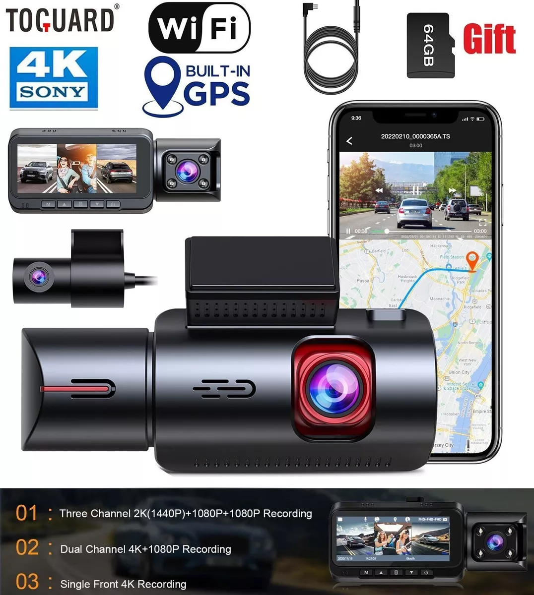 2 channel sales car dvr
