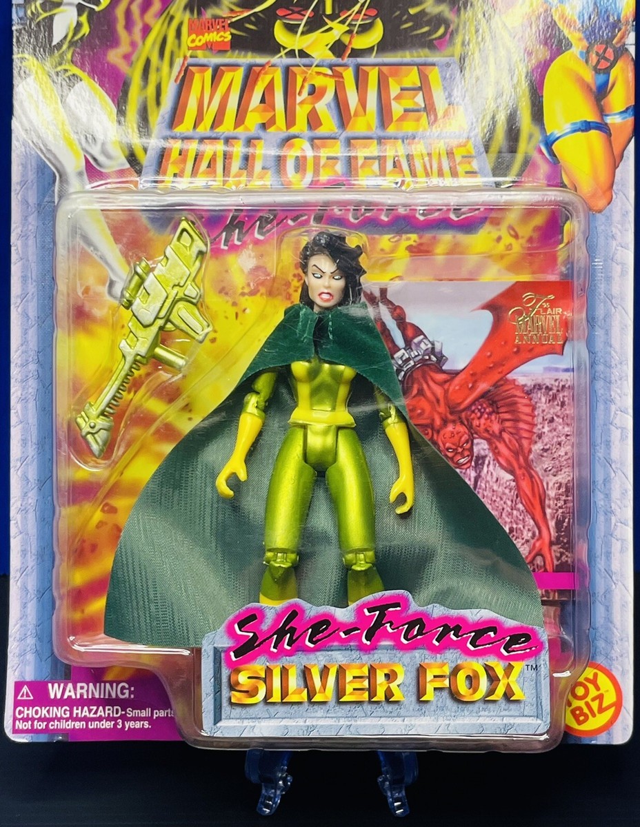 1997 MARVEL HALL OF FAME SILVER FOX Toy Biz | eBay