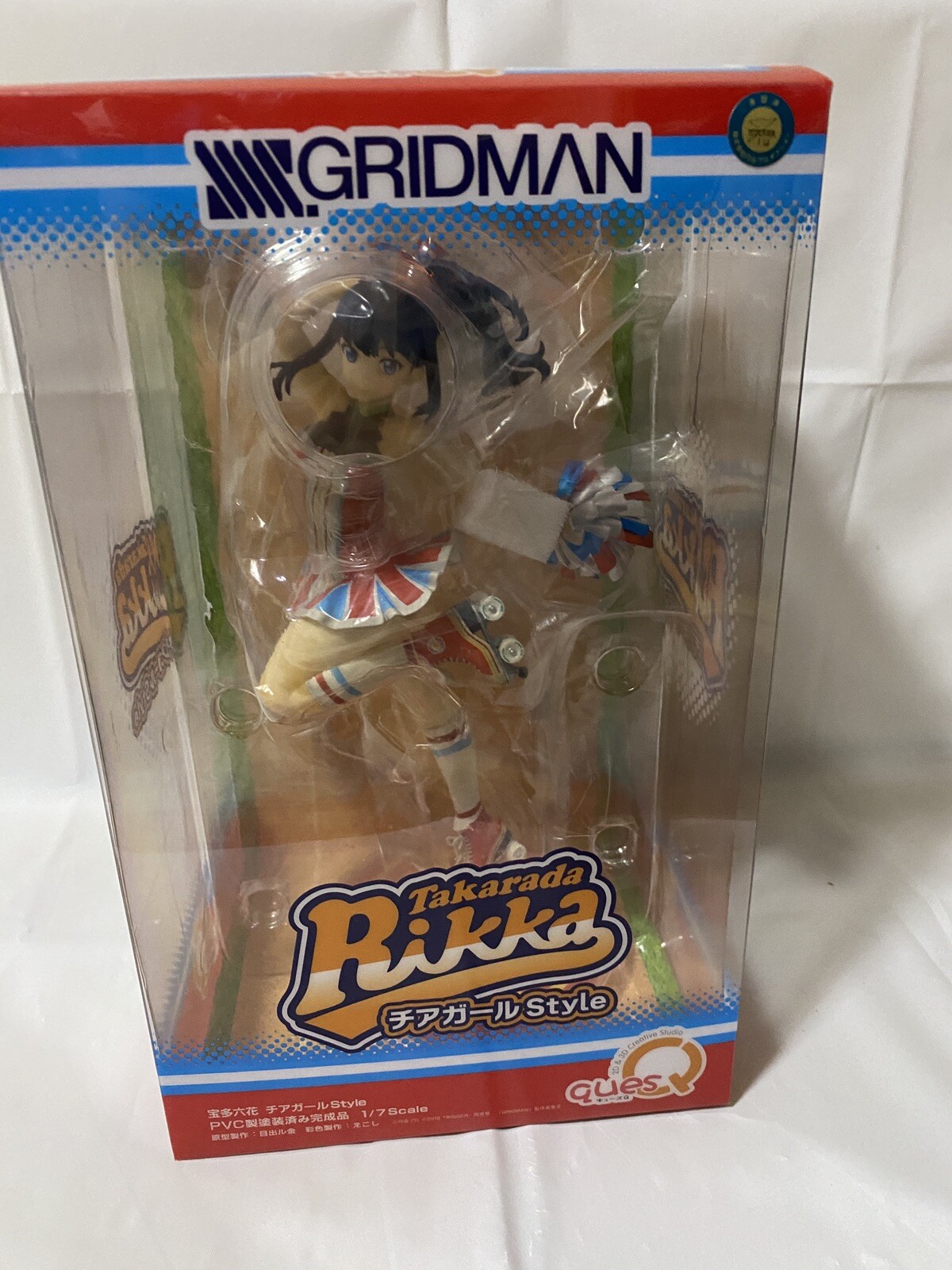 Figura PVC Rikka Takarada Cheer Girl estilo 1/7 SSSS.Gridman quesQ Japón