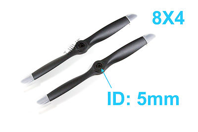 2PCS 8x4'' 203x102mm Glow/Nitro/Gas engine RC plane Propeller  (US SELLER/SHIP)