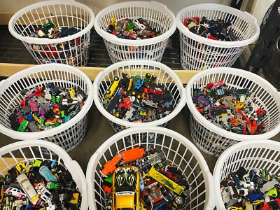 Hot Wheels Lot 40 Cars / Vehicles; Unsearched Matchbox, Disney, Tonka, Etc.  