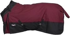 Winter Horse Snuggit Turnout Blanket - 600D - 250 Grams -69"-84" - Burgundy