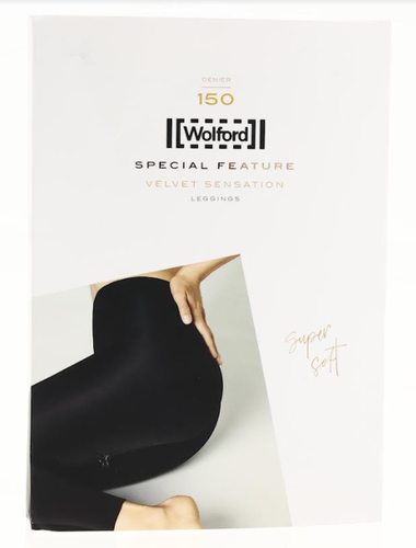 Wolford Black Soft Velvet 150 Denier 